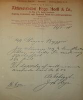 3. Bestilling Haga Hoell & co Sarpsborg 1914.JPG