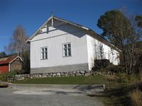 Betel sett frå vest 2011. Vi ser inngangen til Veslesalen