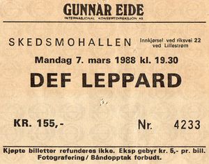 Billett Def Leppard Skedsmohallen 7. mars 1988.jpg