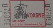 Billett fra Kon-Tiki-museet fra 1990. Foto: Stig Rune Pedersen