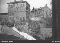 Motiv fra Bjølsen Valsemølle, 1910-tallet. Foto: Halfdan Møller/Oslo Museum