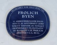 Geitmyrsveien 46: Frølichbyen.