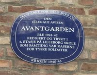 Torshovgata 9: Lilleborg skole, hvor den illegale avisen Avantgarden ble trykket under krigen.