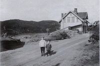 Blomsterdalen landhandelsforretning ca 1910
