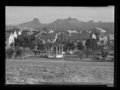 Paviljong i Bodø, 1957. Foto: Nasjonalbiblioteket