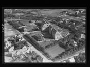 Bodø sykehus på 1950-tallet. Foto: Nasjonalbiblioteket