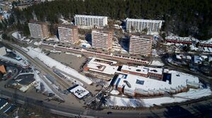 Bogerud senter, Bogerud tbane, Stallerudveien.jpg