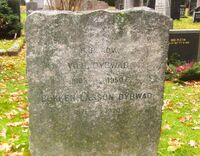 Bokken Lasson og ektemannen Vilhelm Dydwad er gravlagt på Vestre gravlund i Oslo. Foto: Stig Rune Pedersen