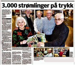 Bokkomiteen for Strømmen II 2008. Liv Guri Hegge, Per Høstland, Alf Stefferud, Steinar Bunæs, Per Klevan. Kilde Romerikes Blad.