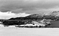 Bolla rekefabrikk, som ble etablert i 1958. Foto: Sør-Troms museum