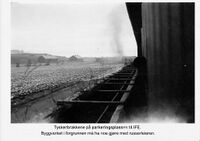 Brakkene til venstre ligger på området hvor IFE ligger i dag.