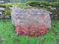 Gravminne for familien Bredal Wessel. Foto: 2015