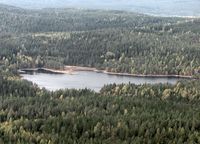 Breisjøen i Alnavassdraget. Foto: Stig Rune Pedersen (2014).