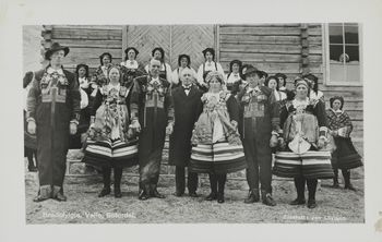 Brudefylgje. Valle, Seterdal - no-nb digifoto 20140808 00014 bldsa PK18262.jpg