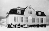 Solberg Spinderis Bruksskole ca, 1930