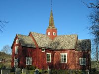 Budal kyrkje i Midtre Gauldal kommune (1754)
