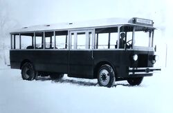 Buss, eldre type.