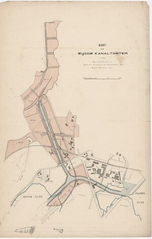 Bygdøykanal forslag 1899.jpg