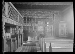 Skip og kor. Foto: Ukjend / Nasjonalbiblioteket