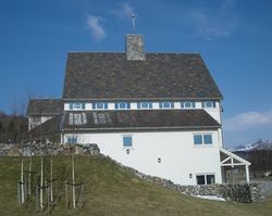 Soknekyrkja er Bykle kyrkje. Foto: Jan-Tore Egge (2011)