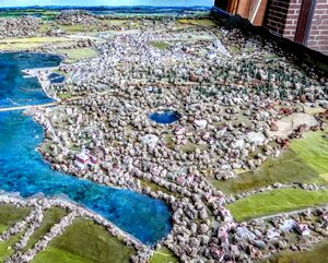 Bymodell Sandefjord 1880.JPG