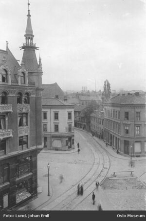 C.J. Hambros plass (Rosenkrantz' plass) omkr. 1900 OB.F10781.jpg