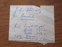 Notat i samband med bestilling av båt frå John Strømsvåg.