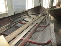 «Stormfuglen» utstilt i Geitbåtmuseet. Foto: Olve Utne (2011).