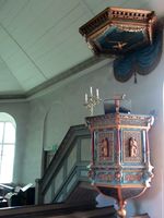 Prekestolen fra 1662.