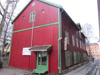 Hjelmsgate 3 våren 2012. Foto: Olve Utne