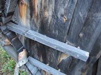 Velta njalla på Skeppsholmen i Arjeplog. Foto: Olve Utne (2012).