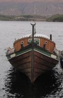 Vengbåten «Ottar» ved kai på Otnes i Valsøyfjorden i 2013. Foto: Olve Utne