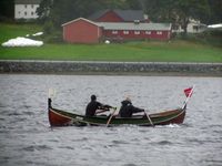 Innherredsfæring under kapproing i Valsøyfjorden under Råseglseminaret 2015. Foto: Olve Utne