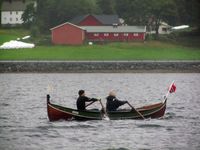 Innherredsfæring under kapproing i Valsøyfjorden under Råseglseminaret 2015. Foto: Olve Utne
