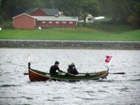 Innherredsfæring under kapproing i Valsøyfjorden under Råseglseminaret 2015. Foto: Olve Utne