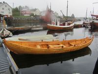 Færøybåt under Råseglseminaret 2015 i Valsøyfjord på Nordmøre. Foto: Olve Utne (2015).
