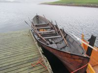Åfjordsseksring ved kai under Råseglseminaret 2015 i Valsøyfjorden. Foto: Olve Utne