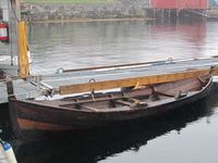 Åfjordsfæring ved kai under Råseglseminaret 2015 i Valsøyfjorden. Foto: Olve Utne