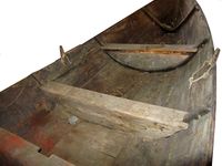 Melfæring frå Skarsøya: Frå melå mot bakskotten. Foto: Olve Utne (2016).