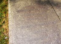 Gravminnet til sogneprest Carl Andreas Lexow (1817-1902) på Drøbak kirkegård. Foto: Stig Rune Pedersen