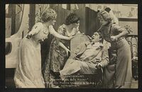 Fra operetten Manden med de tre koner av Franz Léhar fra 1909. Foto: Nasjonalbiblioteket