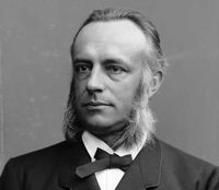 Christian Schweigaard var Høyres andre leder. Foto: Ukjent (1896)