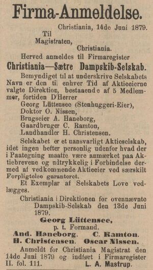 Christiania-Sætre Dampskibsselskab 1879-06-17.JPG