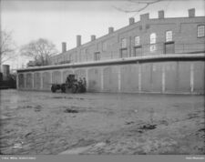 Garasjeanlegget. Foto: Anders Beer Wilse/Oslo Museum (1926).
