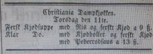 Christiania Dampkjøkken annonse 1861.JPG