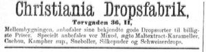 Christiania Dropsfabrik annonse 1899.jpg