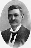 Korets stifter - og dirigent; lærer Joakim Christiansen.