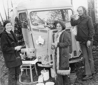 H Van. 1973, bilferie i Frankrike