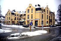 Conditorigården, Slemdalsveien 70. Foto: Kim Hart/Oslo Museum (1985).