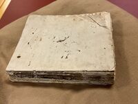 Christine Storm Munchs kokebok, Statsarkivets del. Foto: Therese Foldvik